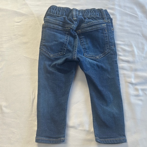 GAP Kids' Blue skinny stretch Denim Jeans. Gender neutral - Picture 3 of 5